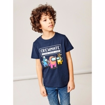 NAME IT Among Us Tee Jenci Dark Sapphire
